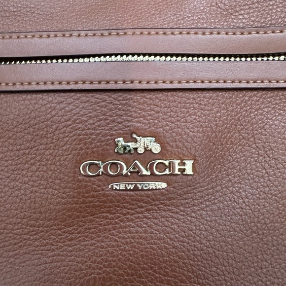 Coach Mae File Crossbody - brown leather - Picture 3 of 12